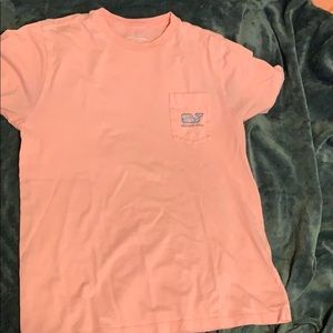 Vineyard Vines pink shirt